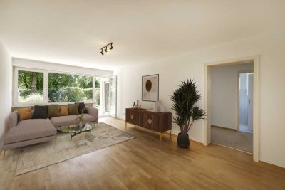 Gut geschnittene, helle 4 - Zimmer- Wohnung in Planegg