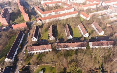 Gepflegte DG-Wohnung  55 m² Nfl. (ca. 45m² Wfl.) 2 Ebenen,  Wellingdorf