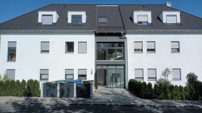 Exklusive 4-Zimmer-Dachgeschosswohnung mit Einbauküche & TG-Stellplatz in Nürnberg zu vermieten.