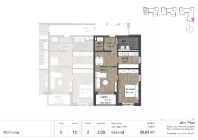 Willkommen im Wohnquartier "Alte Post"  - Neubau von 107 Wohneinheiten