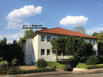Attraktive 3,5-Zimmer-Maisonette-Wohnung mit gehobener Innenausstattung mit Balkon in Minden
