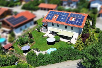 Ideal für Großfamilien/Freunde: Zwei Doppelhaushälften mit großem Garten & Top-Energieeffizienz (A+)