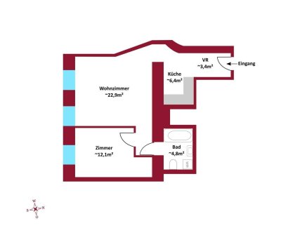 JETZT NOCH WÜNSCHE EINBRINGEN! Erstbezug nach Kernsanierung I Balkon I Schlüsselfertig I Luftwärmepumpe inkl. Kühlung I