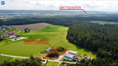 Bauprojekt 5 Minuten von Mattighofen, 2 Zimmer Wohnung mit Balkon, individuelle Wünsche möglich!!