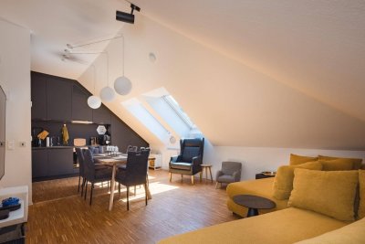 Traumhaft schöne Dachgeschoßwohnung in bester Innenstadtlage: 3 Zimmer, 89m², Klimaanlage...!