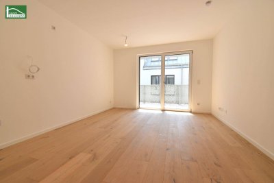 Investieren und profitieren - tolle Anlegerwohnung (Nettopreis) im Erstbezugs-Neubau mit Loggia in Hofruhelage auf Eigengrund