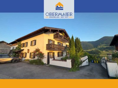 3-Zimmer-Wohnung in berghofähnlicher Lage mit herrlichem Panoramablick