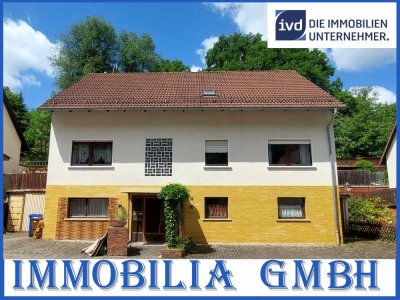 SCHÖNE LAGE AM WALDRAND - Freistehendes 1-2 Fam. Haus mit 2 Garagen in Thaleischweiler-Fröschen