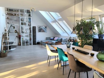 Nur zwei Stationen zum Naschmarkt ! - Penthouse mit Wienblick