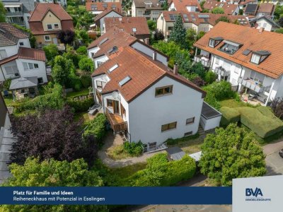 Platz für Familie und Ideen.
Reiheneckhaus mit Potential