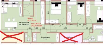 Schöne 4 Zimmer Wohnung