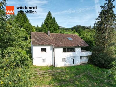 Wohnen, Leben, Landwirtschaft – Ihr Traum vom Landleben - Wohnhaus in Alleinlage am Waldrand