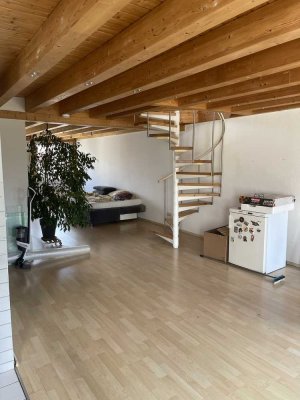 helle gemütliche Maisonette-Wohnung mit Sauna und Terrasse
