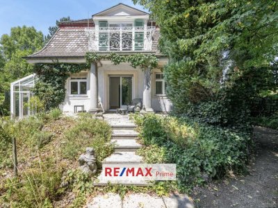 Ein charmantes  Einfamilienhaus mit schönem Süd-West-Garten in Toplage München -Trudering