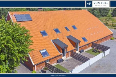 Ferien im Gulfhof: 
Charmante Erdgeschosswohnung zum verlieben