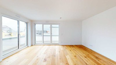 Exklusive 3-Zimmer-Wohnung mit Dachterrasse und EBK