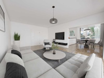 Verkauf inklusive geplanter Renovierung | Vermietete 4-Raum-Wohnung