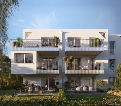 Exklusive Erstbezugswohnung mit zwei Balkone an der Alten Donau