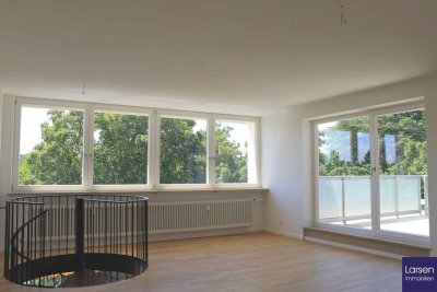 Großzügige 5-Zimmer-Maisonette-Wohnung mit Balkon und Dachterrasse in zentraler Lage