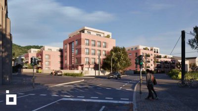 B13: 1-Zimmerwohnung im 1. OG mit Balkon zur Parkseite