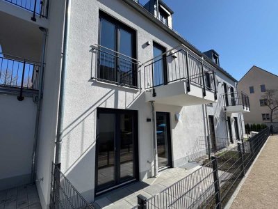 Erstbezug: Charmante, tageslichtverwöhnte Terrassenwohnung. Unweit der Amper.