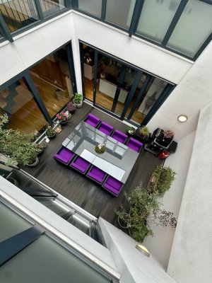 Einzigartiges Loft mit perfekter Raumaufteilung, zwei Terrassen und Parkplatz