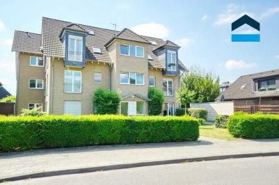 Mönchengladbach: Charmante Wohnung mit großer Loggia, Studio und Garage
