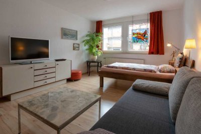 Ideal für Berufstätige: Teilmöblierte 1-Zimmer-Wohnung