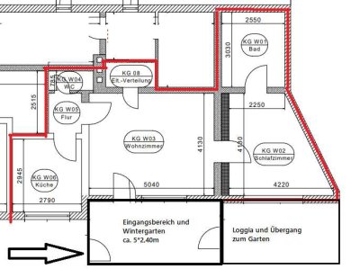 Erstbezug nach Sanierung: Charmante Einliegerwohnung in idyllischer Lage in Oberbachem