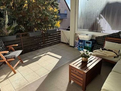Ruhige, kuschelige Wohnung mit 14 m² Terrasse - Nähe Leo-Center