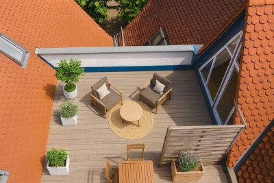 Sonne, Stil und Stadtnähe – Maisonette mit Dachterrasse zum Verlieben