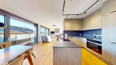 Erstklassige Zentrumswohnung mit großer Terrasse