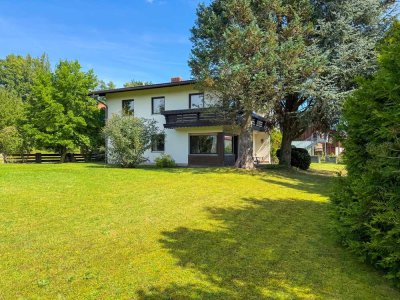 *** Großes Einfamilienhaus in bester, ruhiger, idyll. Lage in Seeon mit Blick auf den Klostersee ***