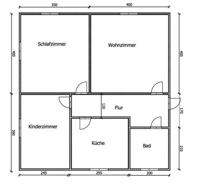 3 Zimmer - ruhige Lage - Gartenmitbenutzung - preiswert