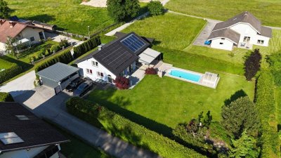 Modernes Traumhaus in Weizelsdorf - Nachhaltiges Wohnen mit Pool &amp; Weitblick!