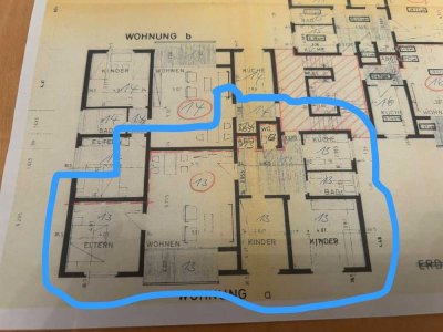 Gepflegte 4-Zimmer Wohnung mit Balkon im 1. OG in Münster-Coerde