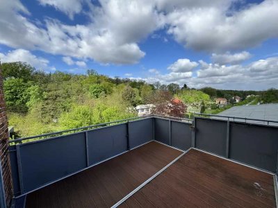 Urbaner Lofttraum im ehemaligen Speicher: Maisonette-Wohnung mit Terrasse und Industriecharme