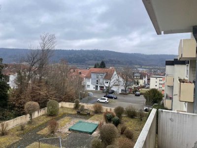 1-Zimmerwohnung im 1.OG in ruhiger Aussichtslage mit Balkon