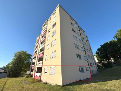 Sonnige 3,5-Zi.-Wohnung im EG inkl. Einzelgarage - bezugsfrei