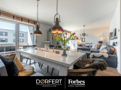 Modern wohnen auf zwei Ebenen: Stilvolle Maisonette-Wohnung inkl. TG-Stellplatz