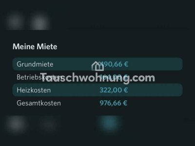 Tauschwohnung: Suche kleinere Wohnung