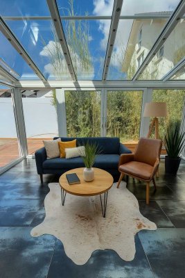 Hochwertiges Einfamilienhaus in begehrter Lage von Dieburg mit stilvollem Wintergarten