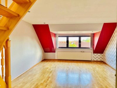 Charmante 4-Zimmer-Maisonette-Wohnung mit Balkon und Garage – Wohnen auf 2 Ebenen auf 100qm