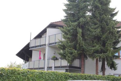 Herrliche 3,5 Zimmer Wohnung mit großem Balkon und Garage in bester Aussichtslage