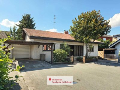 Bungalow in perfekter Lage – seltene Gelegenheit mit großem Potenzial in Sandhausen