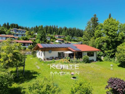 Wohnen im Grünen -
 Sonniges Einfamilienhaus in idyllischer Randlage von Lindenau bei Scheidegg