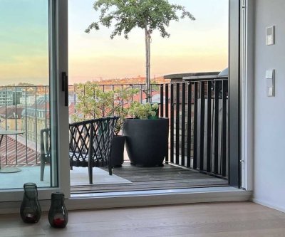 Refugium Über den Dächern -neuwertig, exklusiv, elegant, inspirierend -Maisonette Whg. mit Terrasse