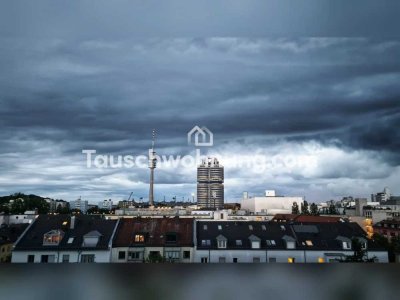 Tauschwohnung: Helle 3-Zimmer Penthousewohnung gegen 2-Zimmer-Wohnung