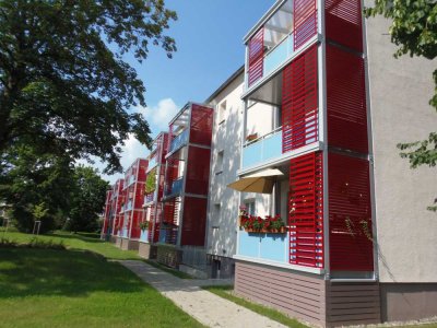 Perfekt für 1 Person! Bezugsfertig sanierte 1-Raum-Wohnung mit Balkon