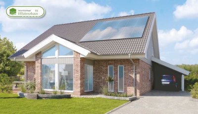 Technikfertig! Viel Geld gespart! Individuelles und modernes Haus in massiver Bauweise.